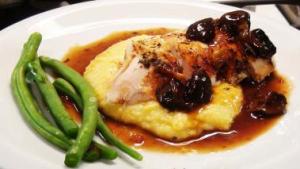 Roast chicken with potenta and mushroom sauce.jpg